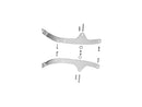 Pack Rack Mounting Bracket Chrome For V-Rod-07-09
