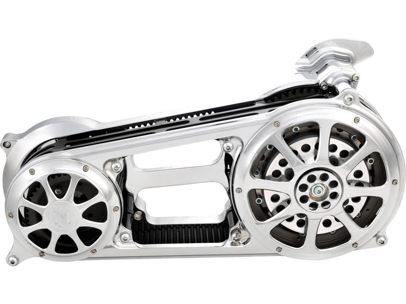 Contour Open 2 Inch Belt Drive Chrome For 07-17 Softail