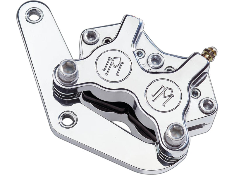 Narrow Classic 4-Piston Brake Caliper Chrome