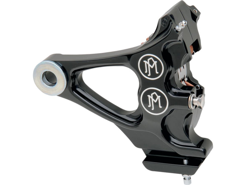 4-Piston Integrated Differential Bore Caliper For 87-99 Softail