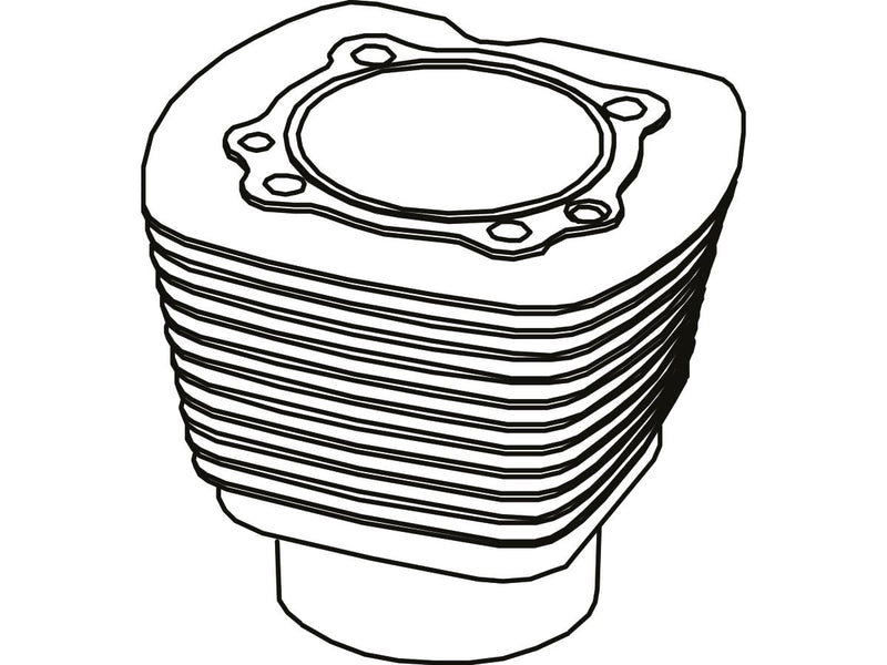 125 Nat Front Cylinder - 4-1/4 Inch