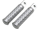 Dimpled Foot Pegs Rider Pegs Chrome