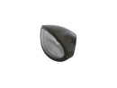 Iowa Headlight Oval Black Clear Lens