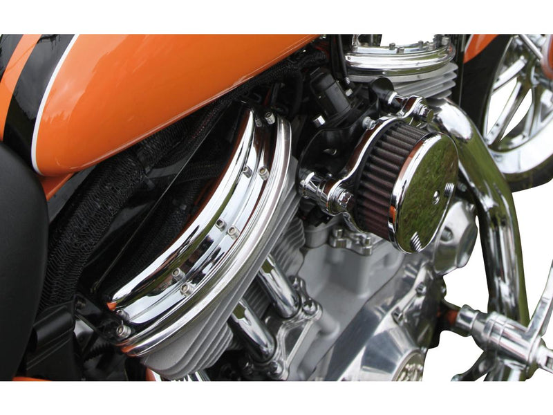 High Performance Air Cleaner Chrome For 07-20 Sportster