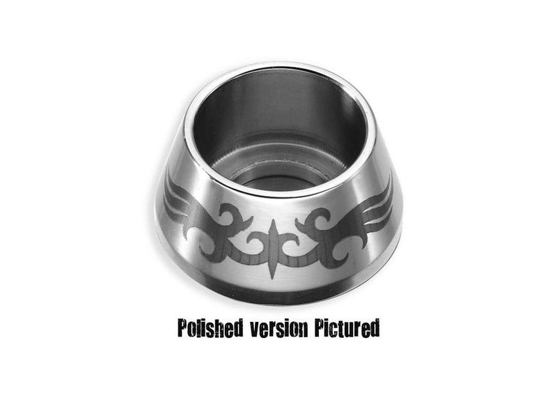 Tribal Riser Bolt Cover Black - 1/2 Inch