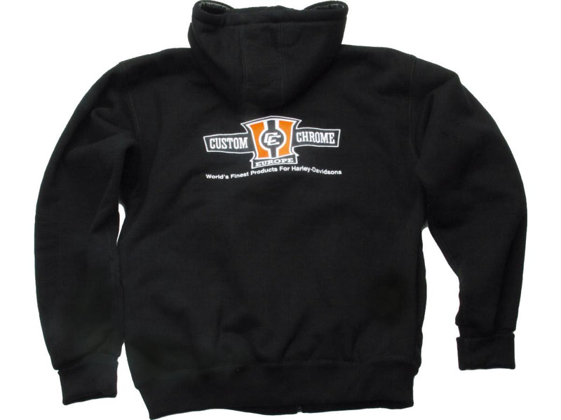 CCE Logo Zip Hoodie Black