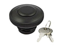 Lockable Gas Cap Set Vented & Non-Vented Set Black