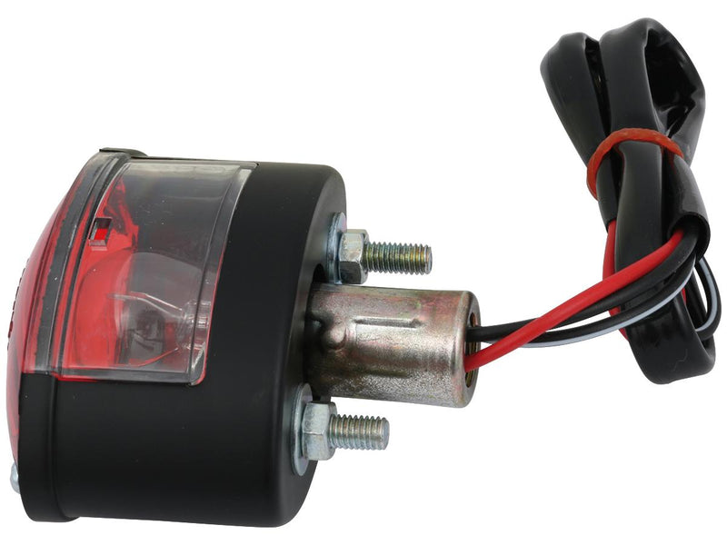 Micro Cateye Rücklicht Without License Plate Bracket Black Dual Filament