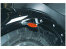 Micro 1000 LED Turn Signal Chrome Satin Amber LED