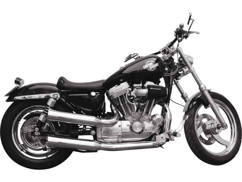 CCE Exclusive 2 In 2 Exhaust System Polished For 86-03 Sportster