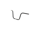 H310 Ape Hanger Handlebar Dimpled Black Powder Coated - 1 Inch