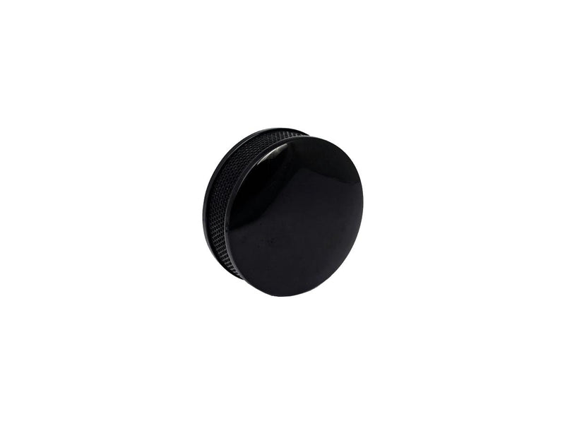 Round Air Cleaner Black