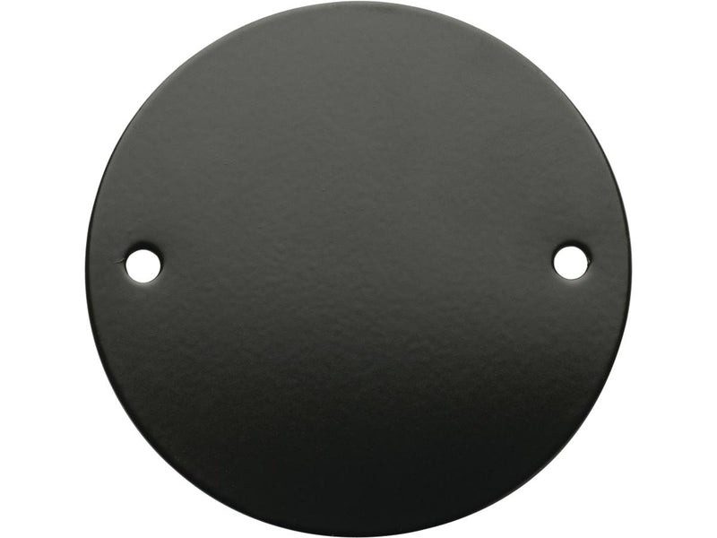 Smooth Point Cover 2-Hole Black For 70-20 Sportster