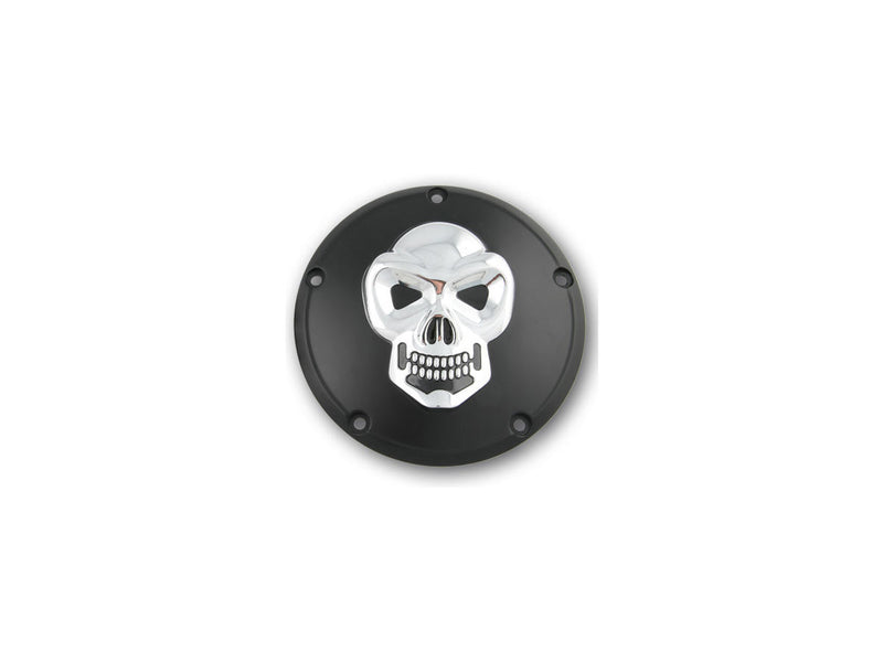 Skull Derby Cover 3-Hole Black / Gold