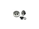 Custom Flamed Gas Cap Right Side Cap Only Vented Black
