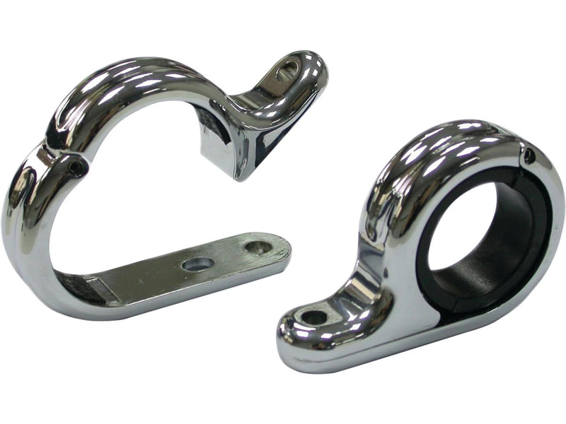 Quick Hinge 1 & 1.25 Inch Clamp Chrome