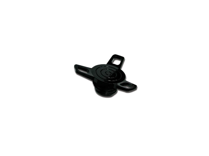 Spinner Gas Cap Right Side Cap Only Vented Black For 57-82 Sportster