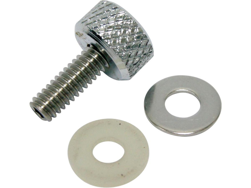 Knurled Thumb Seat Screw 3/8 Inch Low Profile