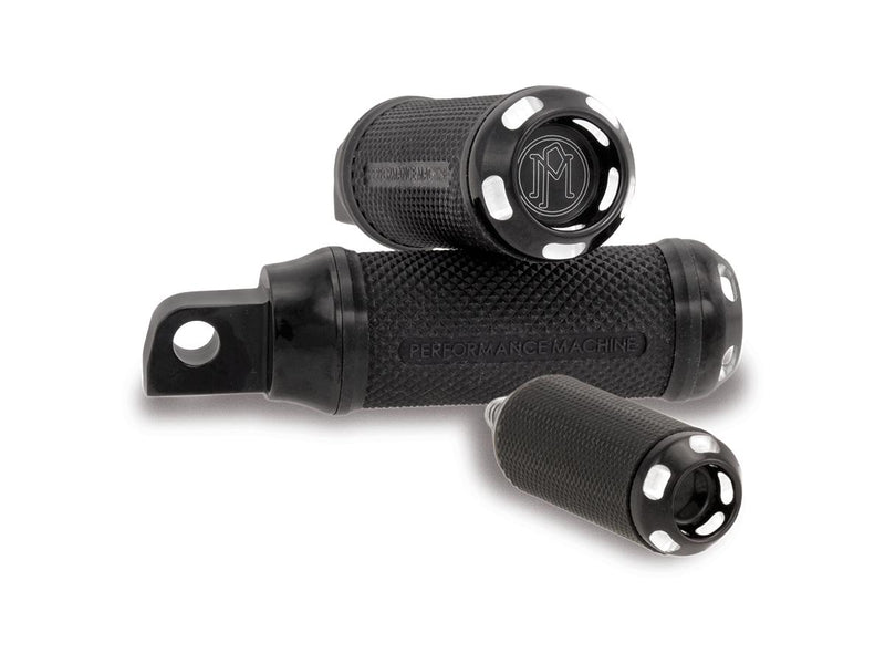 Apex Footpegs Complete Set Black - 90 Degree