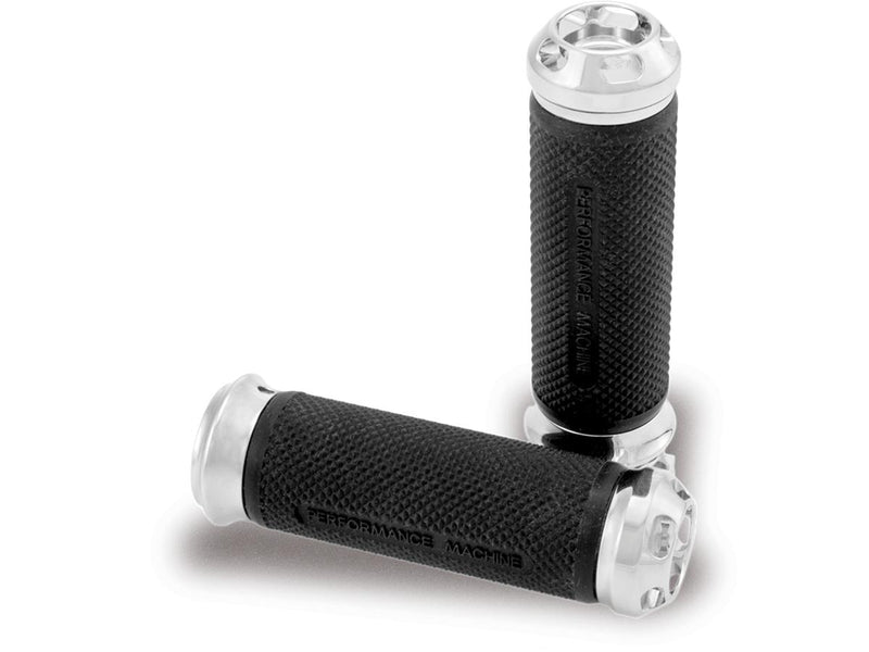 Apex Grip Chrome Throttle By Wire - 1 Inch