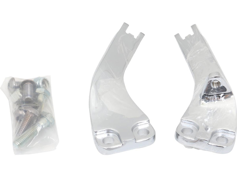 Passenger Peg Mounts Chrome For Dyna 06-Up