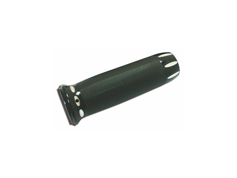 Panorama Grips Black Raw Cut 1 Inch Throttle By Wire