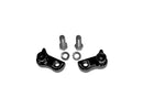 Lowering Blocks Kit -1" Black Powder Coated Rear For 04 XL1200R, 04 XL883