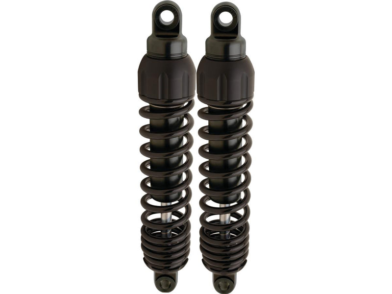 444 Series 12.5" Twin Shocks Black