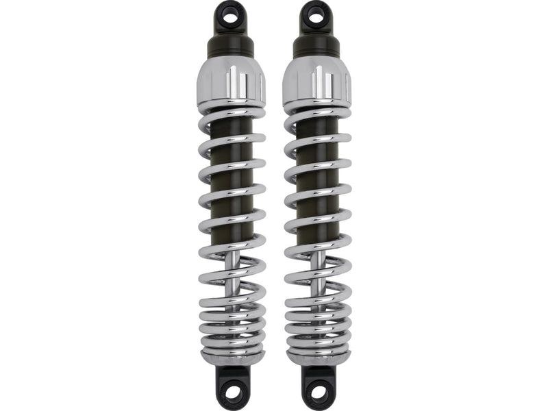 444 Series 12.5" Twin Shocks Chrome