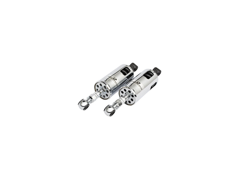 422 Series Heavy Duty Adjustable Twin Shocks Chrome For 89-99 Softail