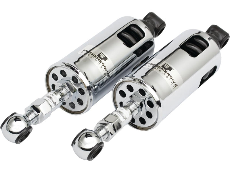 422 Series Heavy Duty Adjustable Twin Shocks Chrome For 00-17 Softail