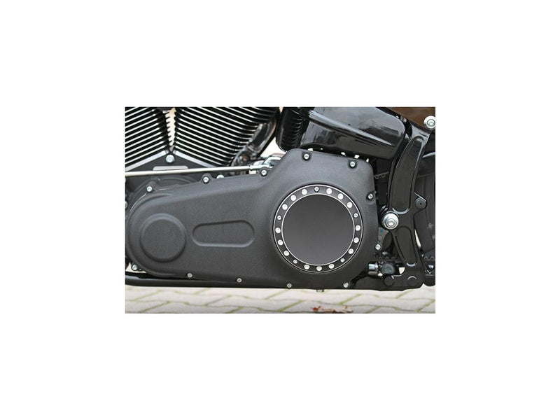 Drilled Clutch Cover 5-Hole Bi-Color Anodized For 84-99 Softail