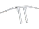Straight-Up T-Bar Handlebar Chrome - 10 Inch