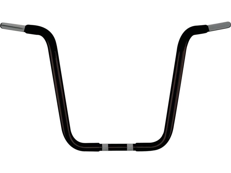 Chubby Classic Ape Hanger Handlebar Black Powder Coated - 16 x 1.25 Inch