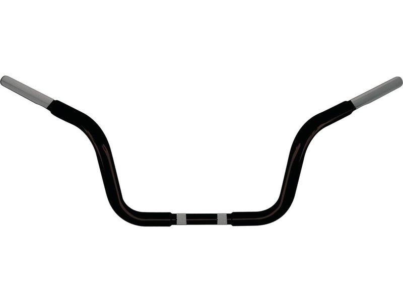 Chubby Classic Ape Hanger Handlebar Black Powder Coated - 8.5 x 1.25 Inch