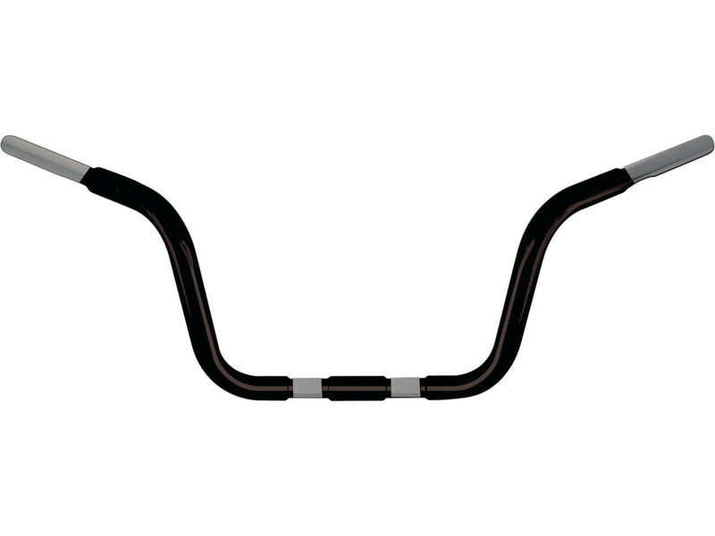 Chubby Springer Classic Ape Hanger Handlebar Black Powder Coated - 9.5 x 1.25 Inch