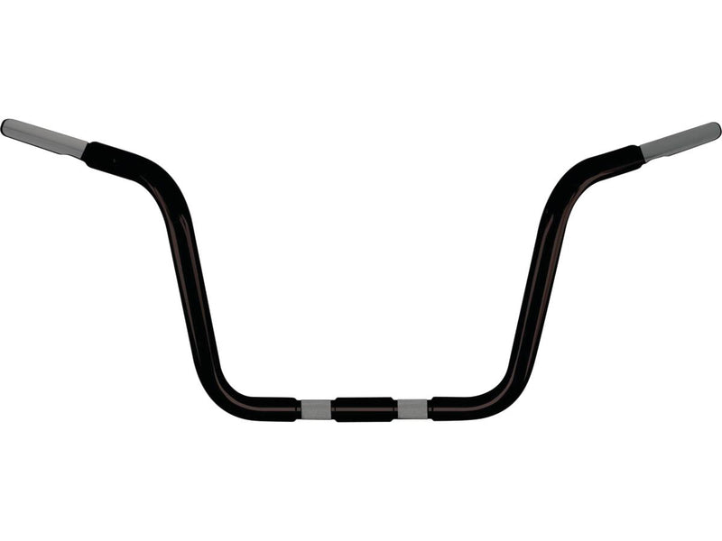 Chubby Springer Classic Ape Hanger Handlebar Black Powder Coated - 12.5 x 1.25 Inch