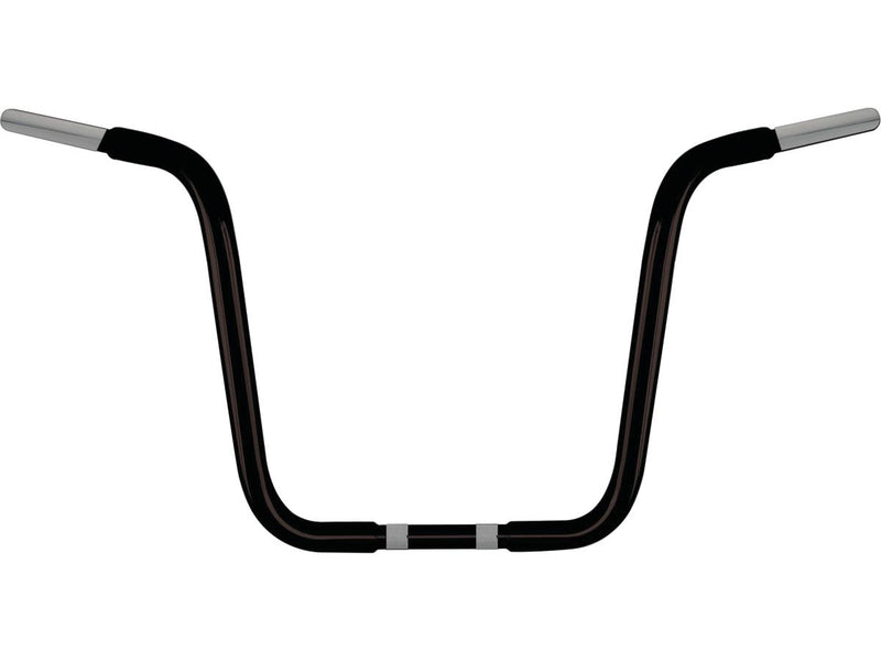 Chubby Classic Ape Hanger Handlebar Black Powder Coated - 14 x 1.25 Inch