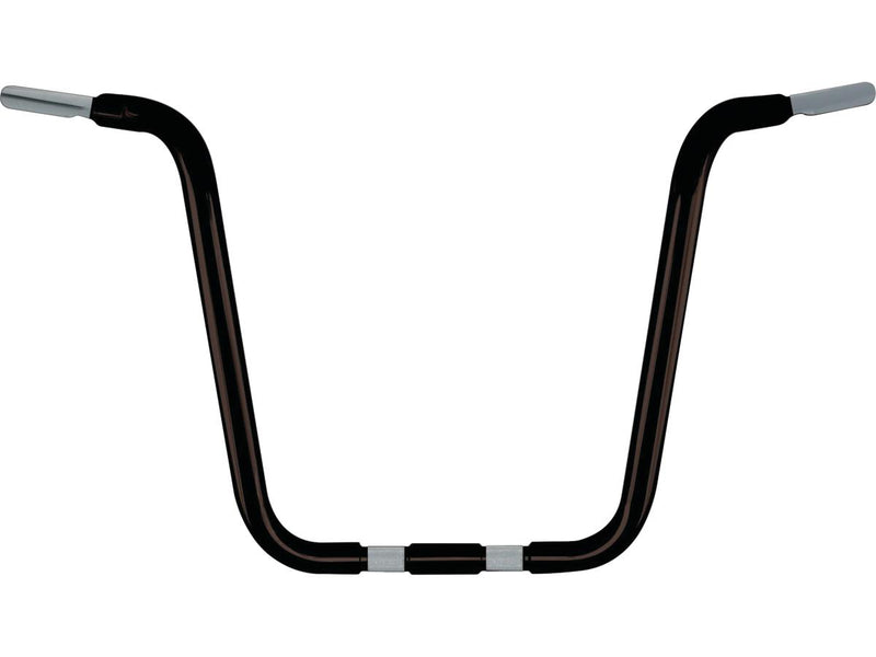 Chubby Springer Classic Ape Hanger Handlebar Black Powder Coated - 16 x 1.25 Inch