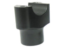Chubby Straight Risers Black Powder Coated - 1 x 1.5 Inch
