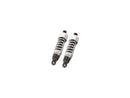 Slammer 10.5" Twin Shocks Chrome For 91-17 Dyna