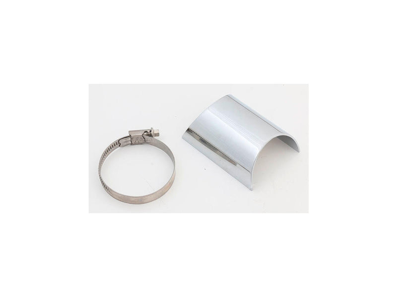 E3 Rear Straight Heat Shield Chrome