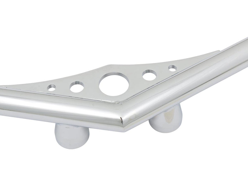 Bonanza Flat Handlebar Chrome Wihout Dimples / Holes