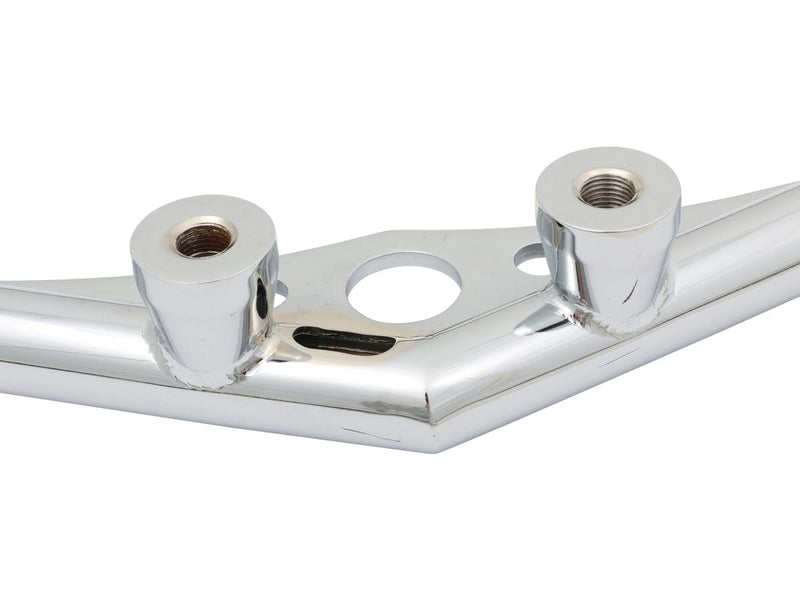 Bonanza Flat Handlebar Chrome Wihout Dimples / Holes