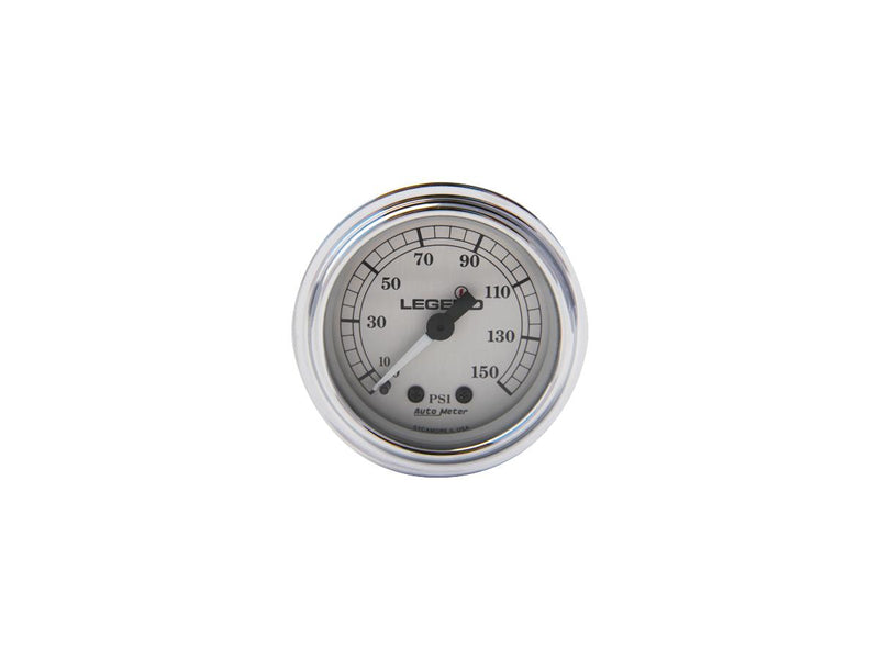 Fairing Mounted PSI Gauge Air Pressure Gauge White Face