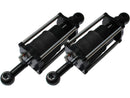 ST Twin Rear Shocks Black For Softail 89-99