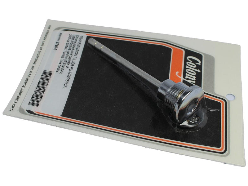 Oe Reproduction Transmission Filler Plug With Dipstick Chrome