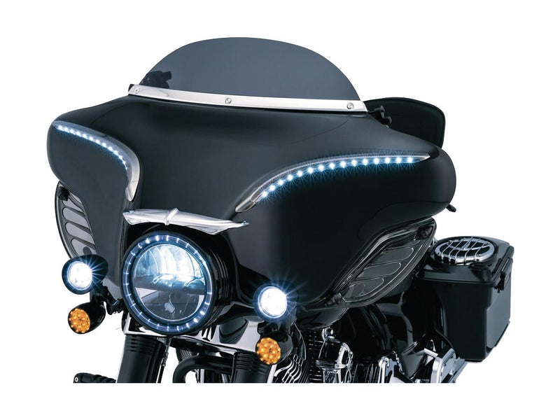Stamped Windshield Trim Chrome