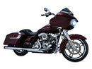 Multi Purpose Solid Backrest Mounts Chrome For 14-18 FLHRC