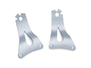 Multi Purpose Solid Backrest Mounts Chrome For 14-18 FLHRC
